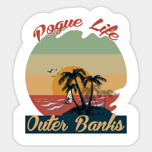 Pogue Life Outer Banks Sticker